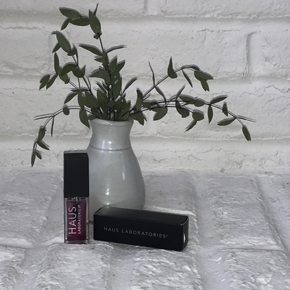 Haus Labs by Lady Gaga hybrid lip oil in sheer cherry